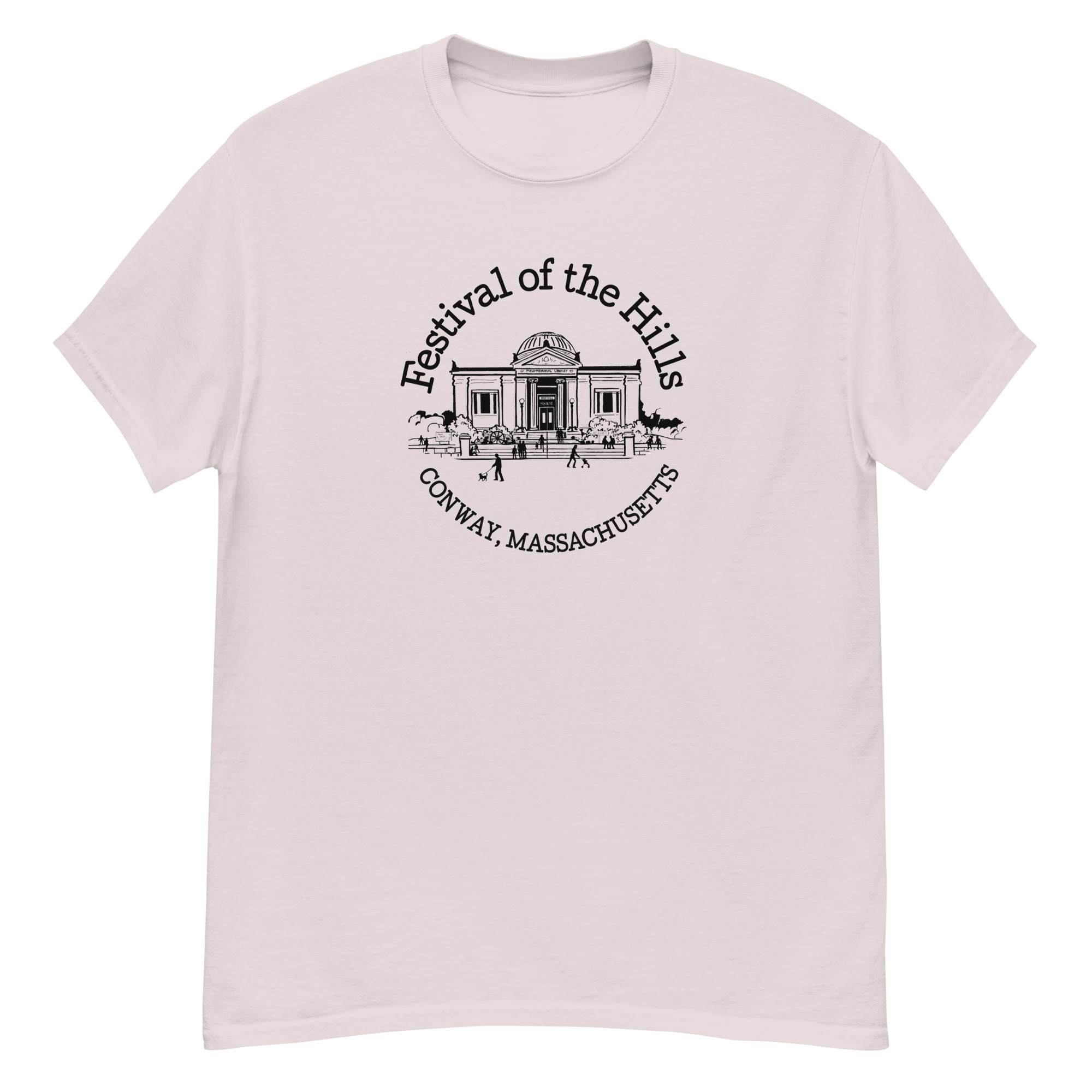 Unisex Classic Tee - Library (Light) - Image 4