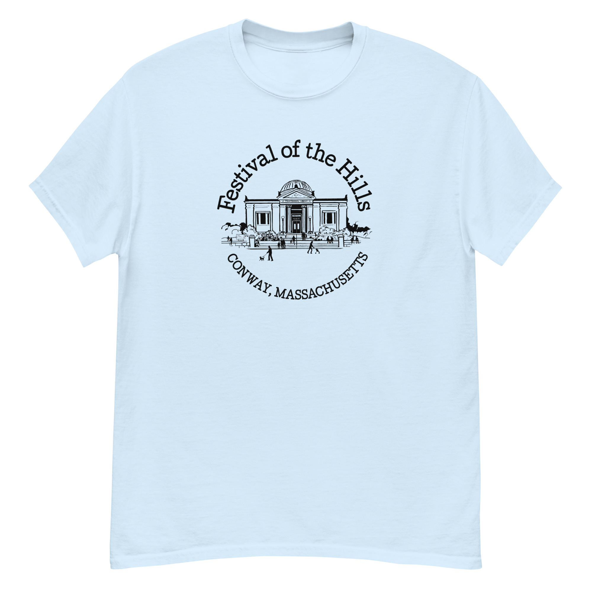 Unisex Classic Tee - Library (Light) - Image 3