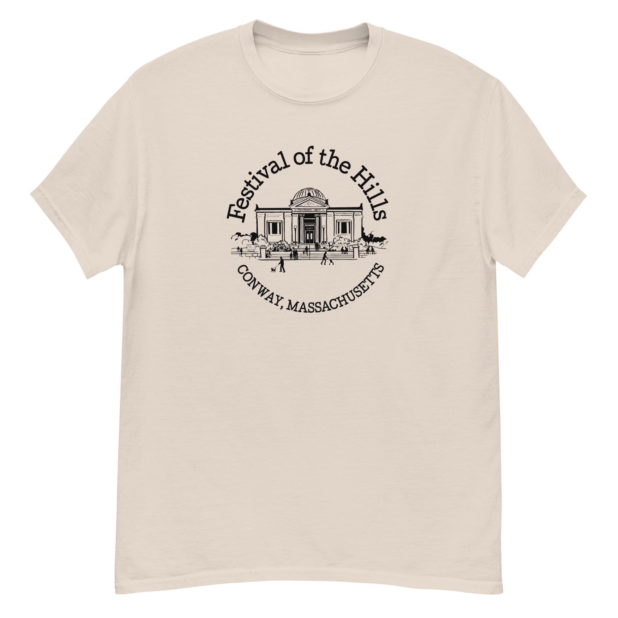 Unisex Classic Tee - Library (Light) - Image 10