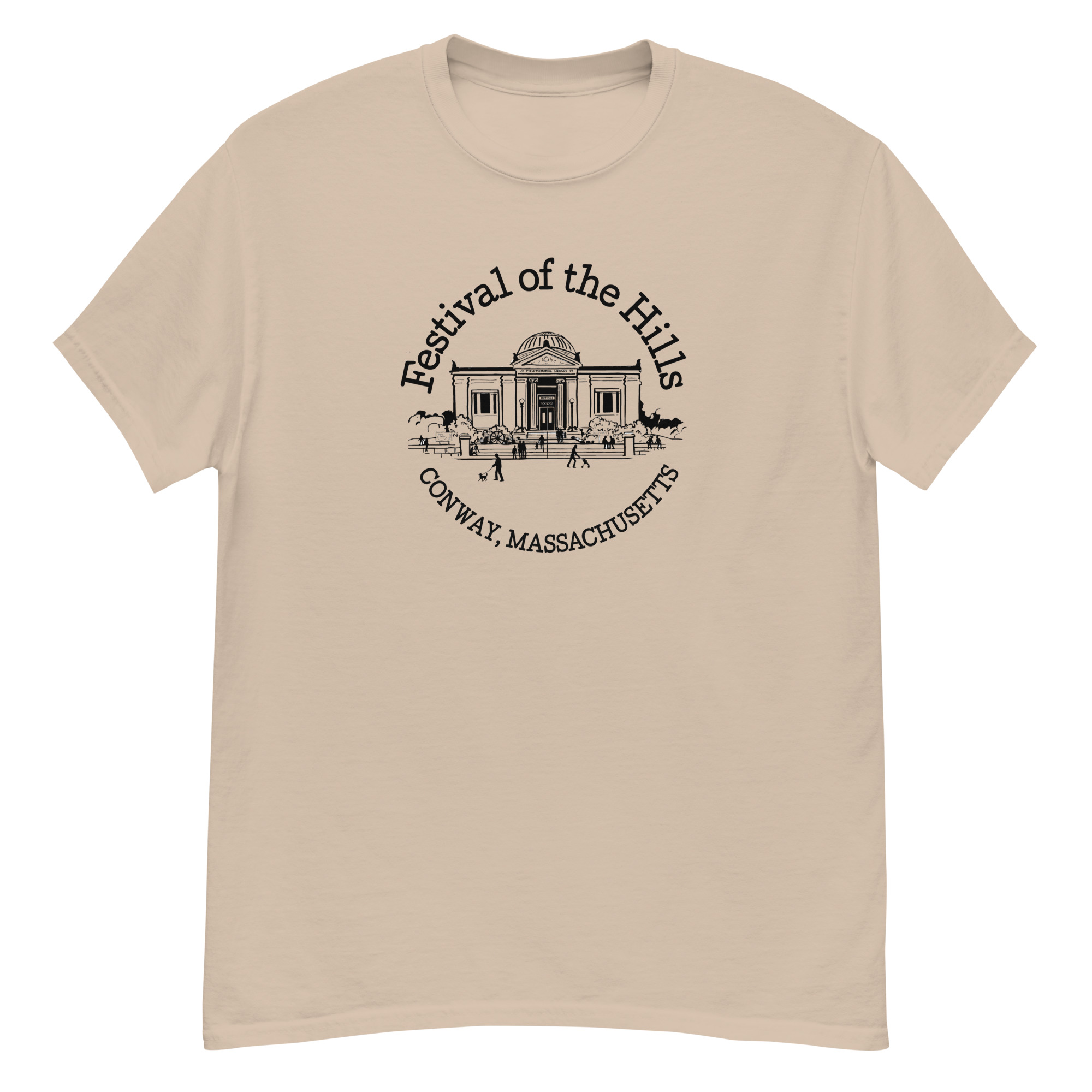 Unisex Classic Tee - Library (Light) - Image 7