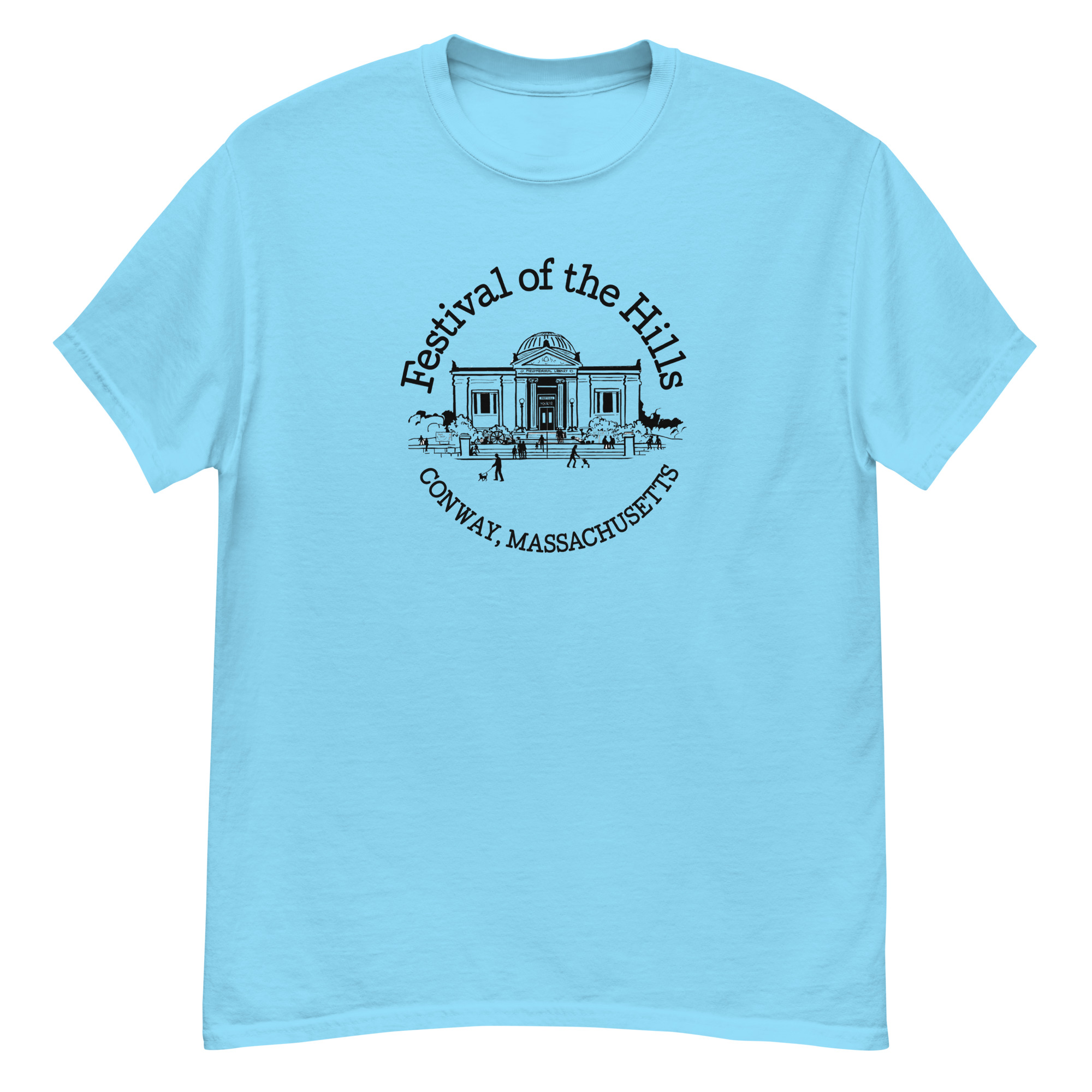 Unisex Classic Tee - Library (Light) - Image 9