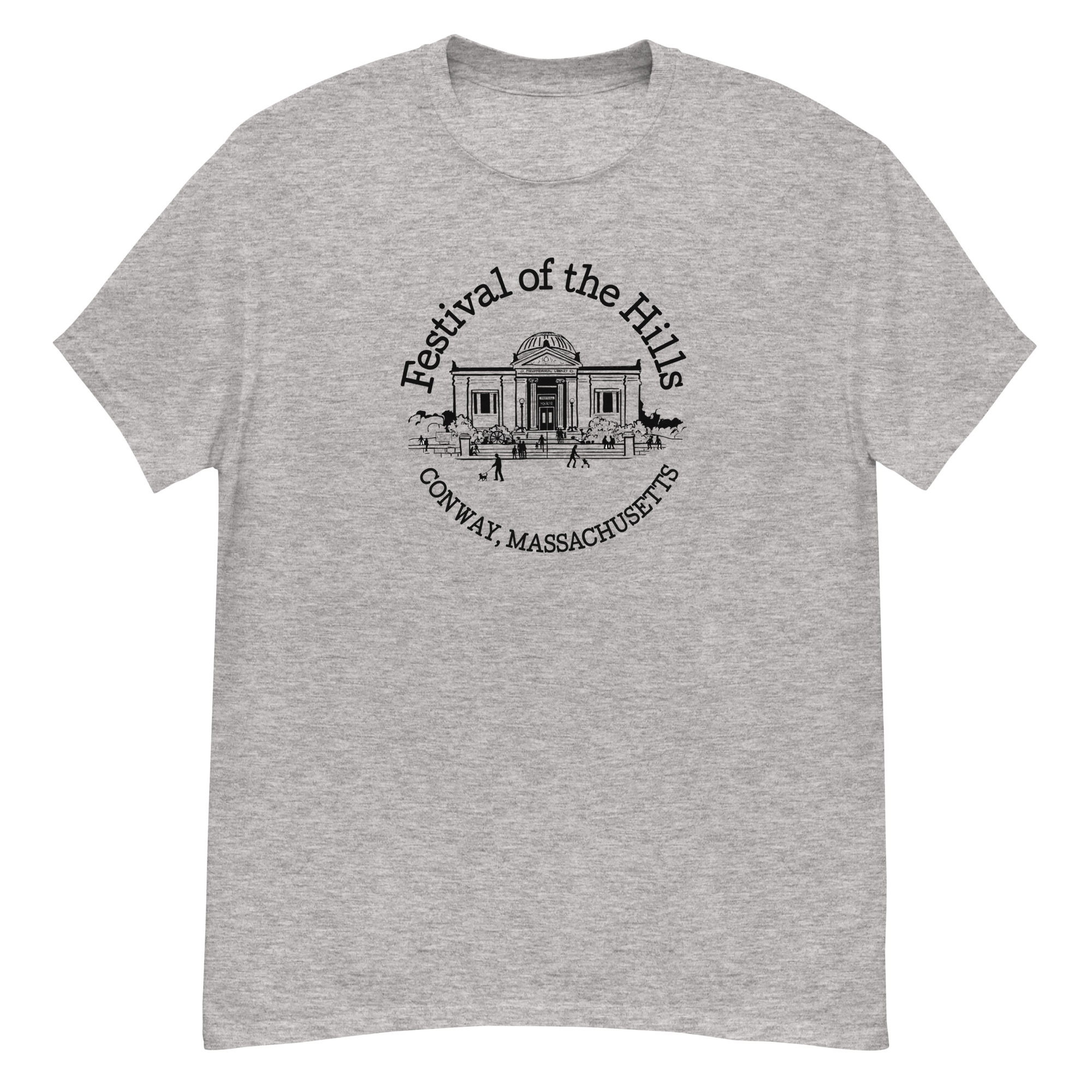 Unisex Classic Tee - Library (Light) - Image 6
