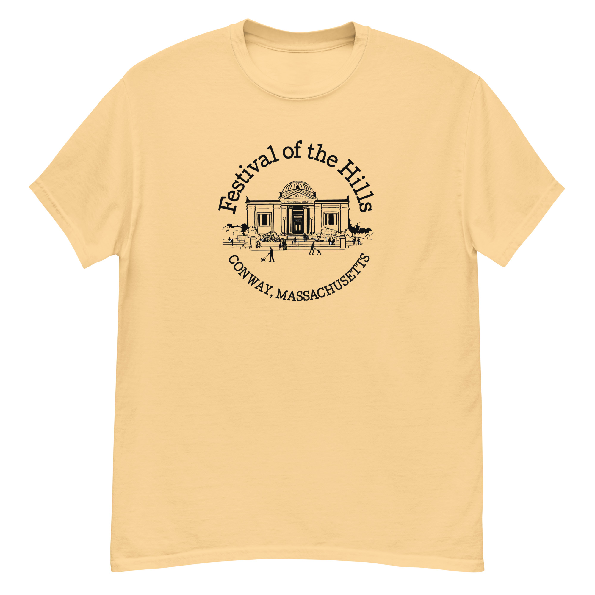 Unisex Classic Tee - Library (Light) - Image 11