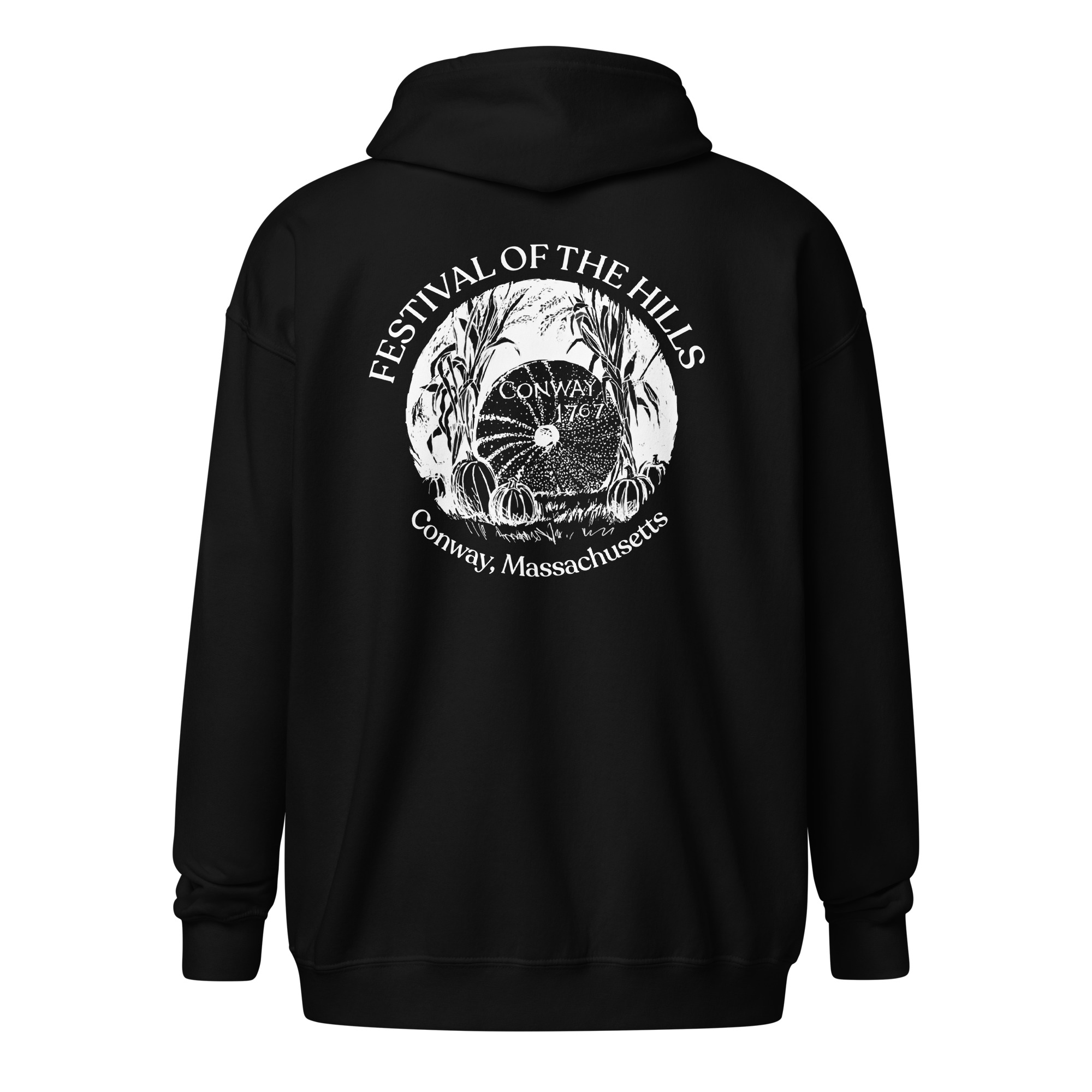 Unisex Heavy Blend Zip Millstone Hoodie