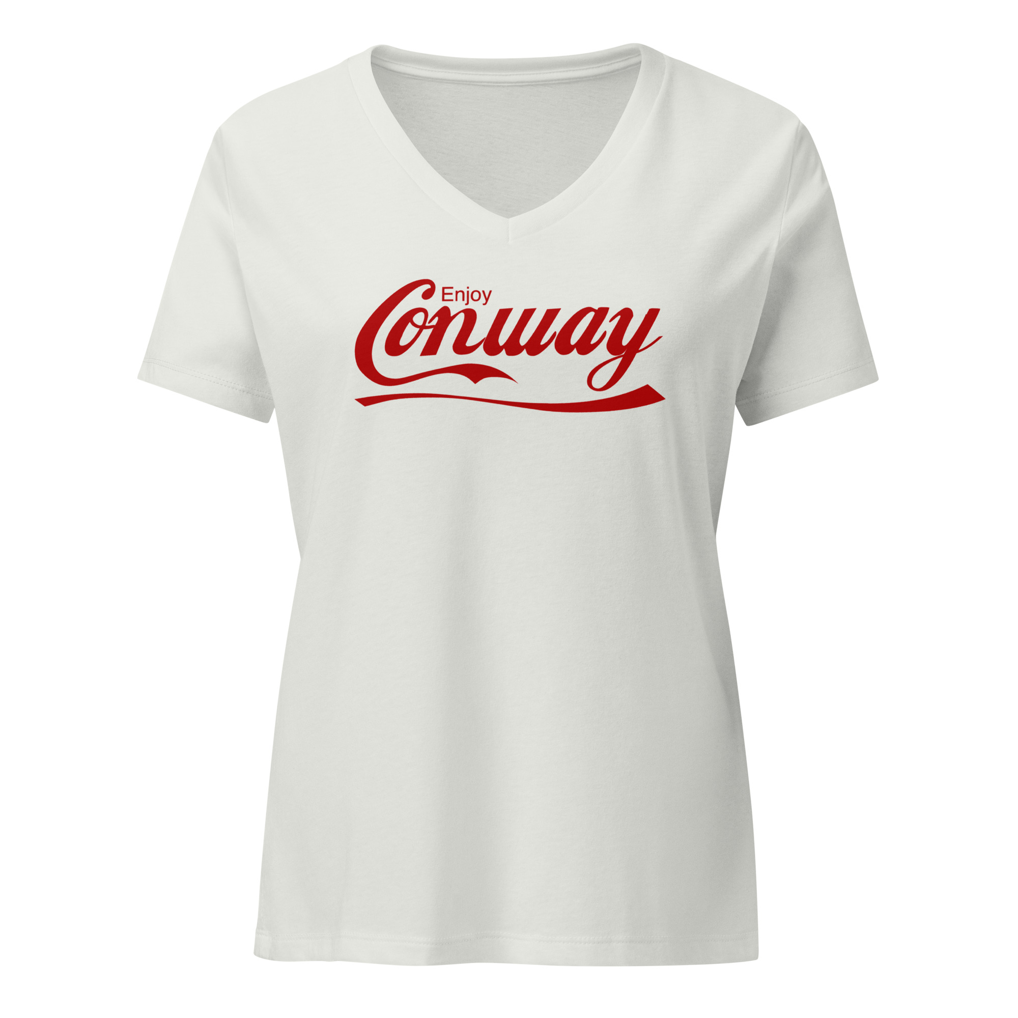 Women’s Relaxed V-Neck Enjoy Conway - Image 2