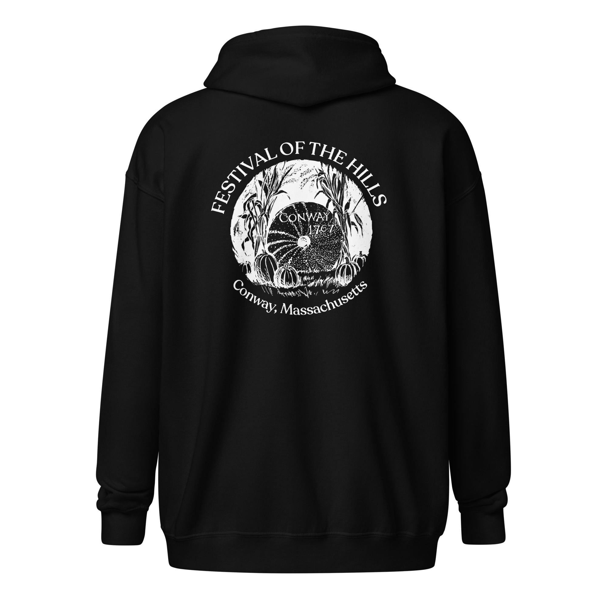Unisex Heavy Zip Millstone Hoodie