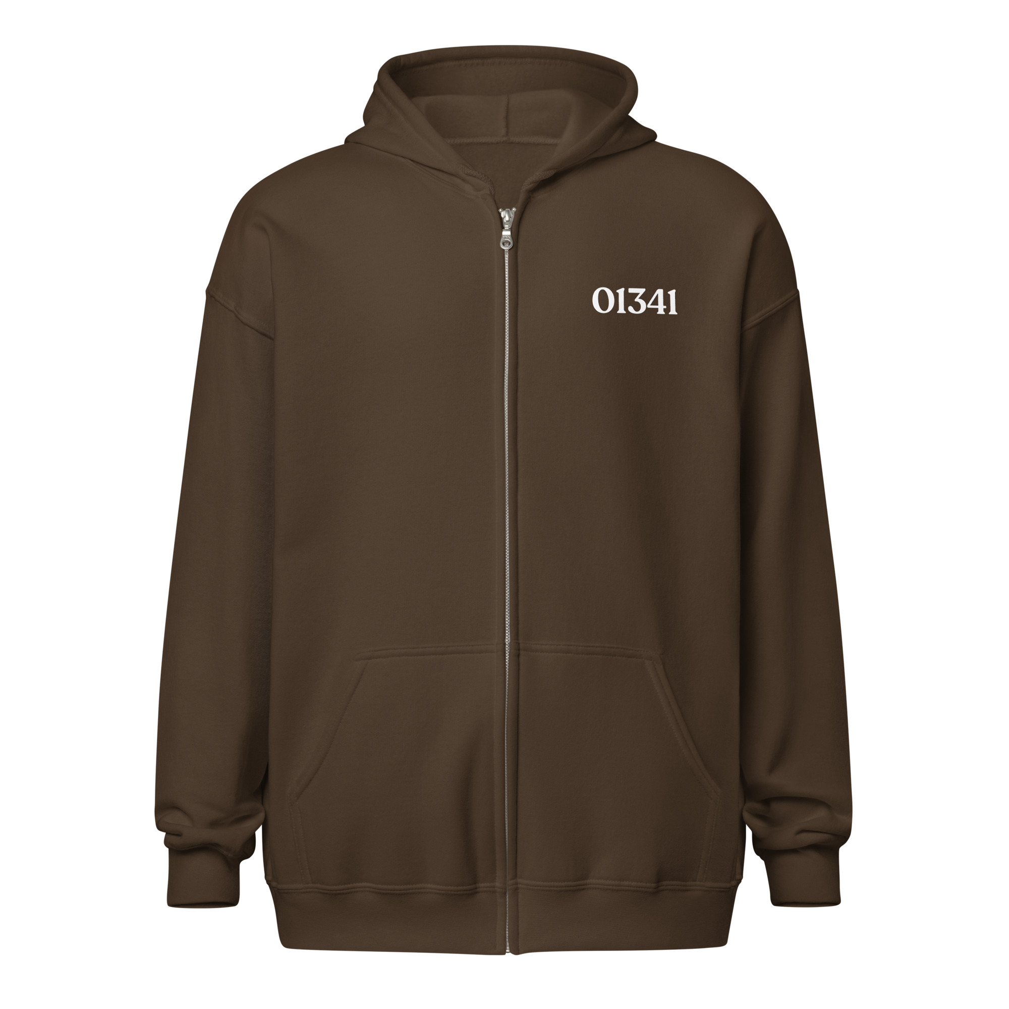 Unisex Heavy Zip Millstone Hoodie - Image 13