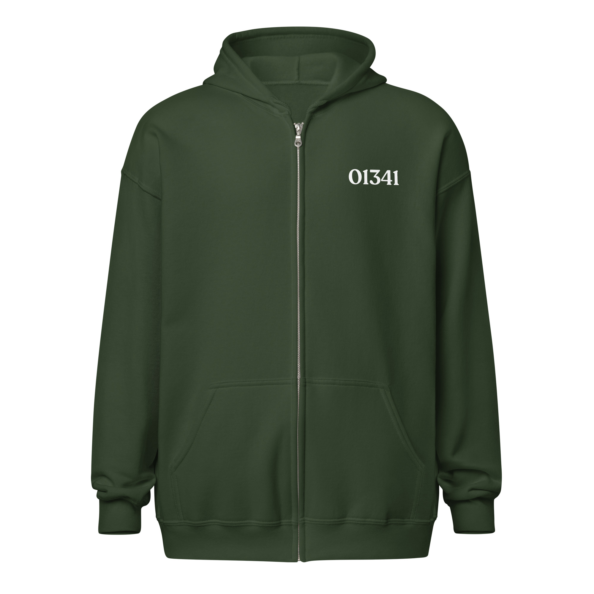 Unisex Heavy Zip Millstone Hoodie - Image 14