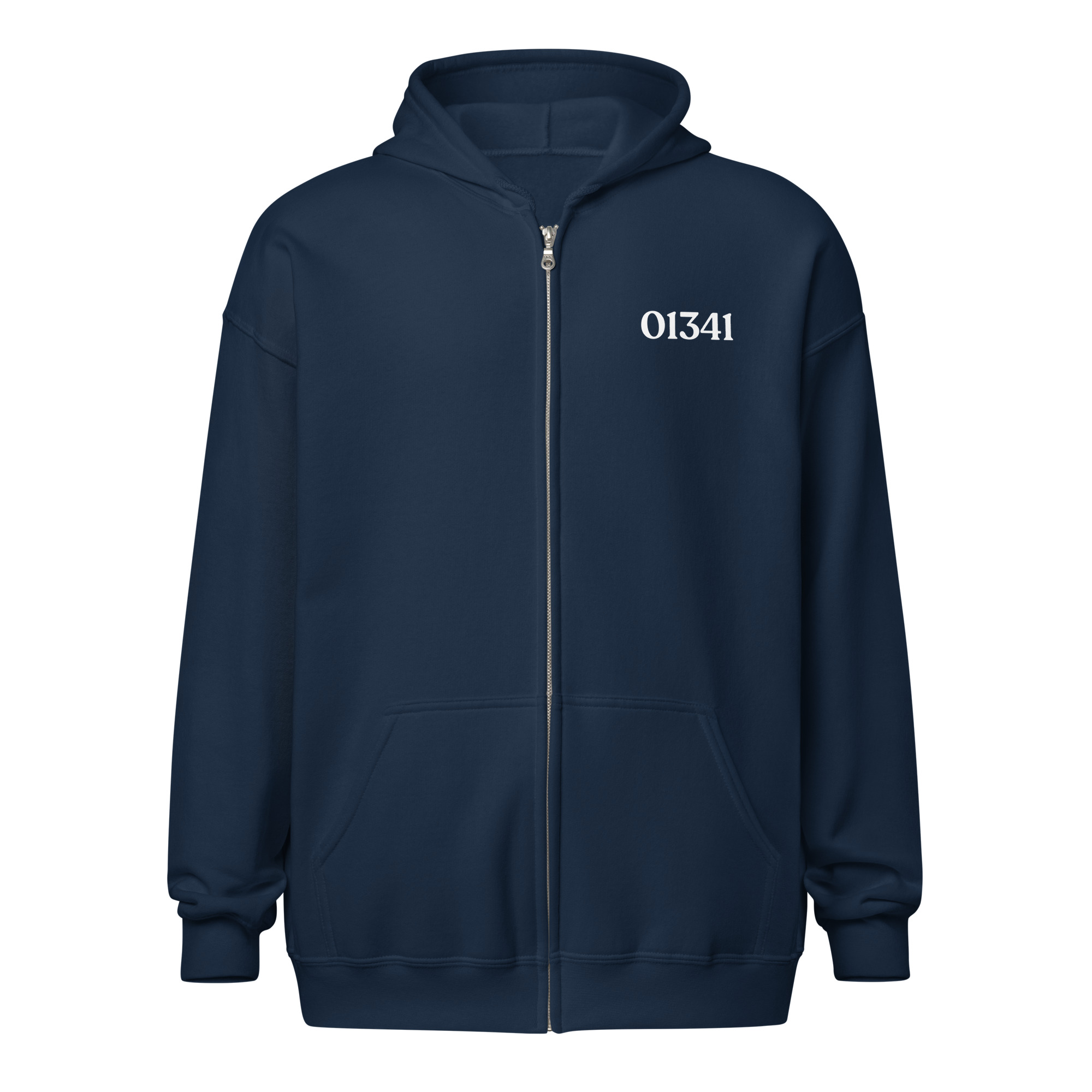 Unisex Heavy Zip Millstone Hoodie - Image 12