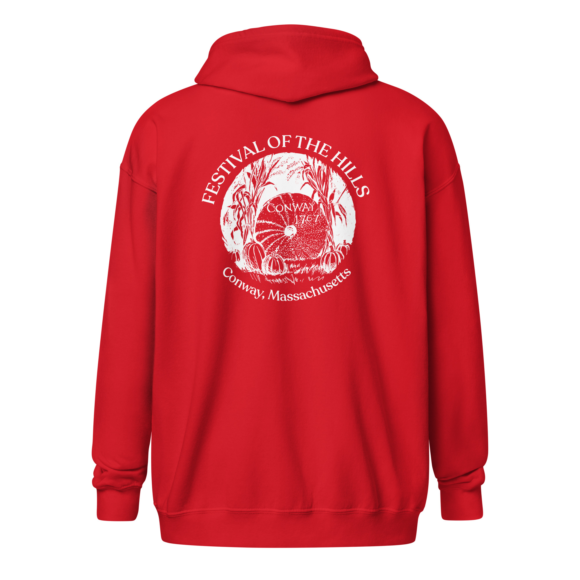 Unisex Heavy Zip Millstone Hoodie - Image 10